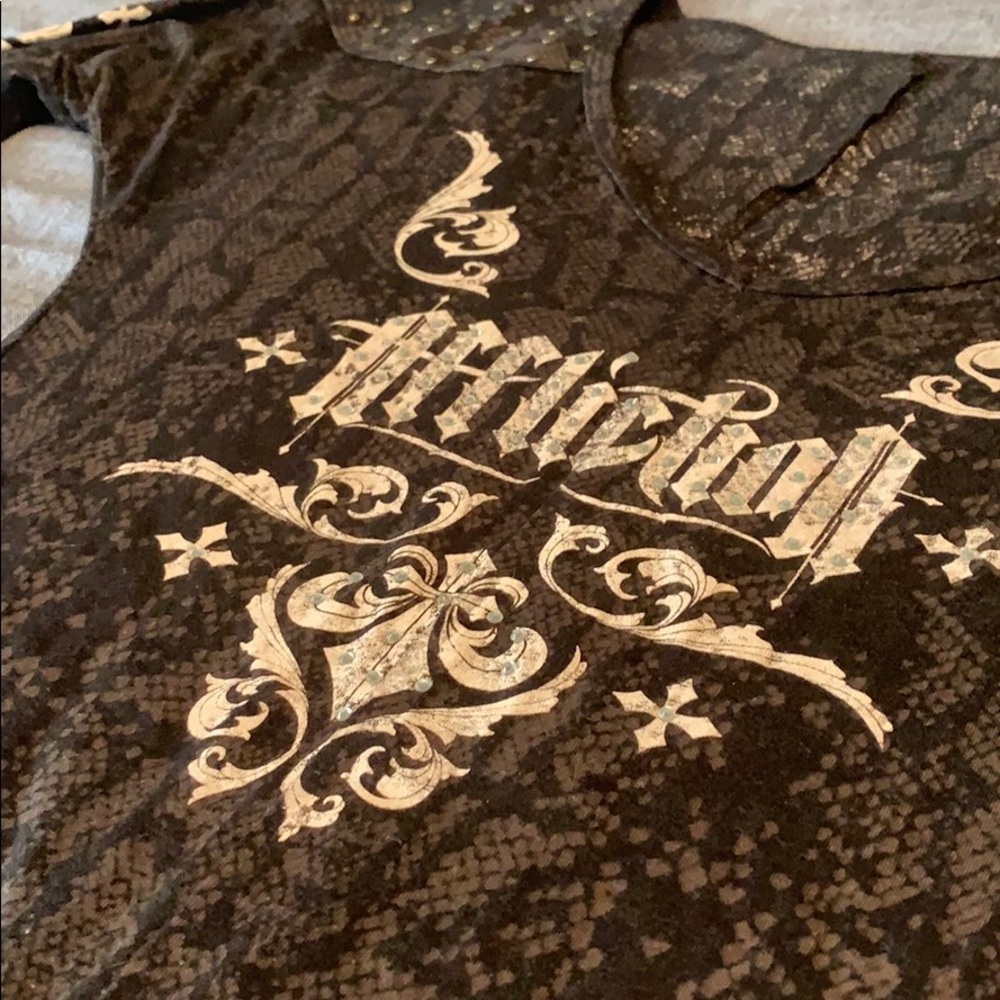 Affliction long sleeve shirt